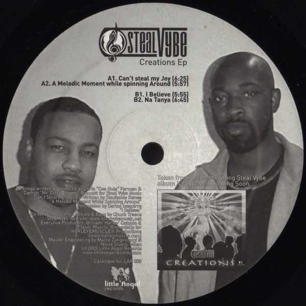 Steal Vybe : Creations EP (12", EP)