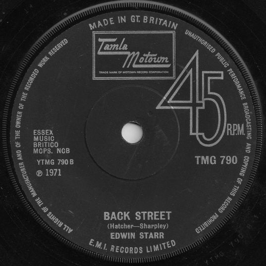 Edwin Starr : Agent Double O Soul  (7", Sol)