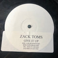 Zack Toms : Give It Up (12", W/Lbl, Sti)