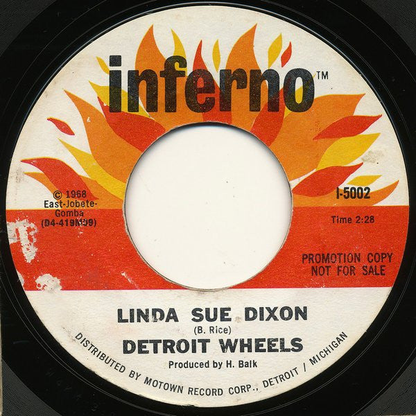 The Detroit Wheels : Linda Sue Dixon (7", Promo)
