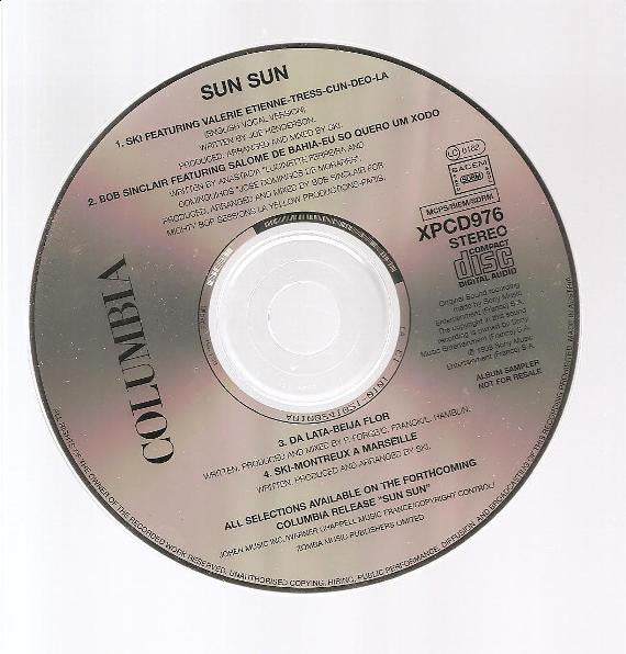 Various : Sun Sun: An Album Sampler (CD, EP, Comp, Promo)