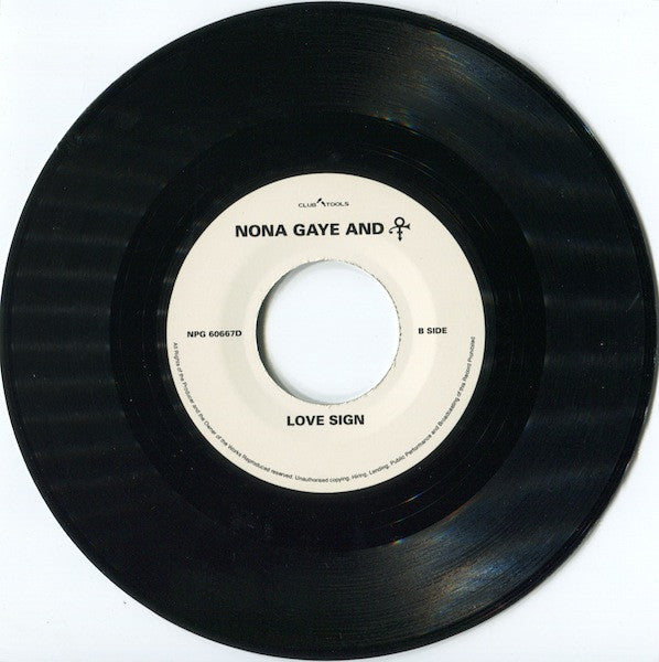 Margie Cox / Nona Gaye And The Artist (Formerly Known As Prince) : Standing At The Altar / Love Sign (7", Single, Jukebox, Ltd)