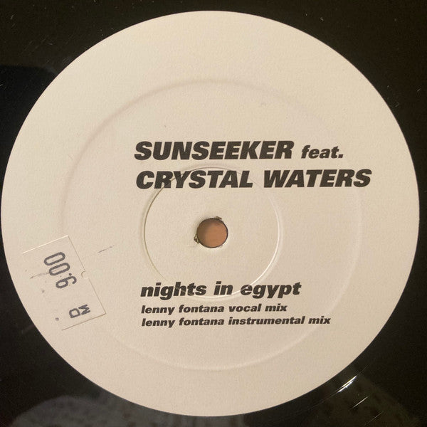 Sunseeker Feat. Crystal Waters : Nights In Egypt (12", Promo)