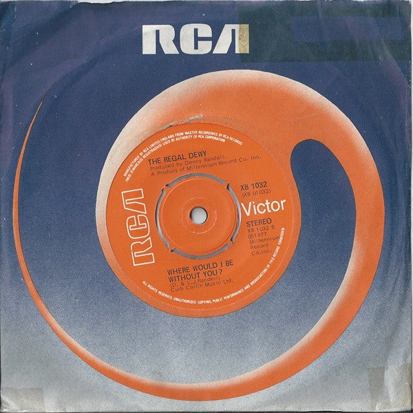 The Regal Dewy : Love Music (7")