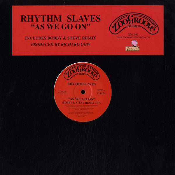 The Rhythm Slaves : As We Go On (12")