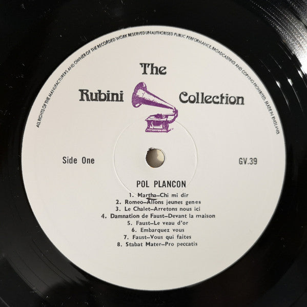 Pol Plançon : Pol Plançon (LP, Comp, Mono)