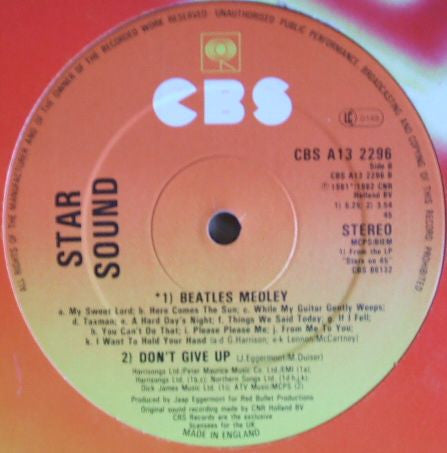 Stars On 45 : The Greatest Rock 'N Roll Band In The World / Beatles Medley (12", Maxi)