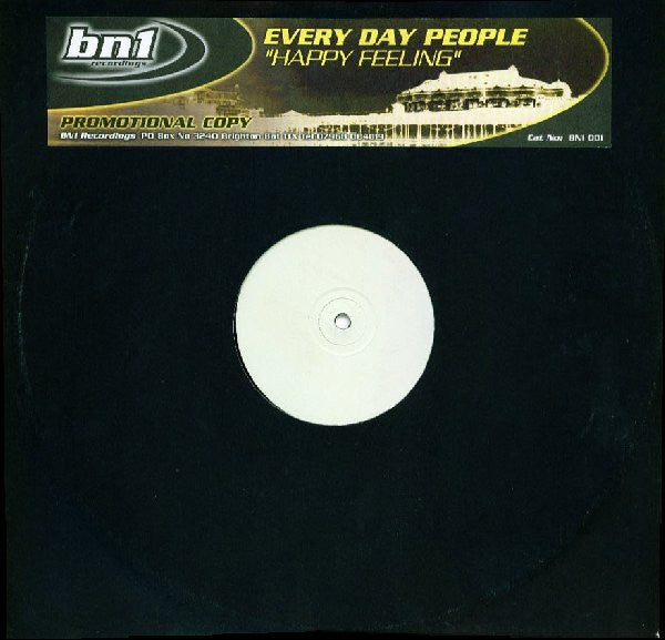 EDP : Happy Feeling (12", Promo, W/Lbl)