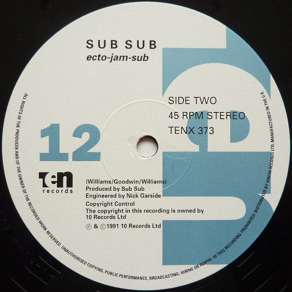 Sub Sub : Space Face (12")
