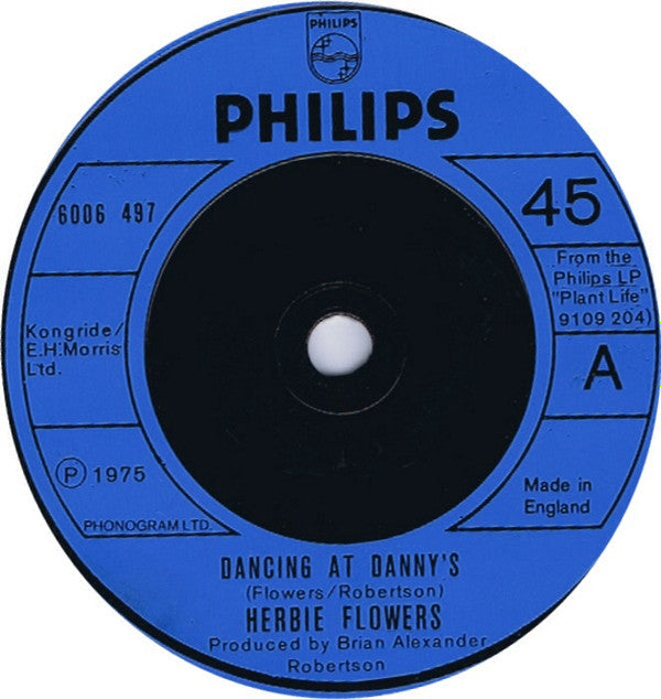 Herbie Flowers : Dancing At Danny's / Mathematics (7", Single)