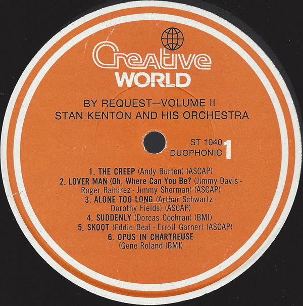 Stan Kenton And His Orchestra : By Request - Volume II (LP, Comp, Duo)