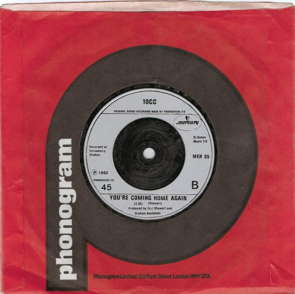 10cc : The Power Of Love (7", Single, Com)