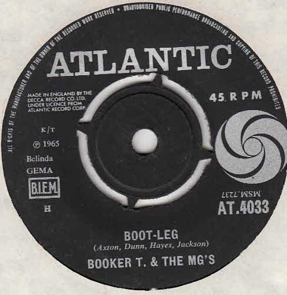 Booker T & The MG's : Boot-Leg (7")