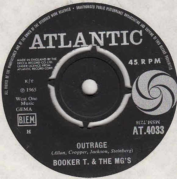 Booker T & The MG's : Boot-Leg (7")