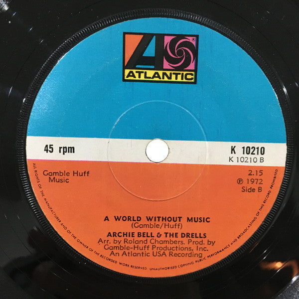 Archie Bell & The Drells : Here I Go Again (7", Single)
