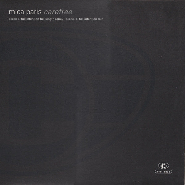 Mica Paris : Carefree (12", Promo)