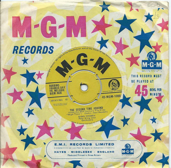Bing Crosby : Incurably Romantic (7", Single)