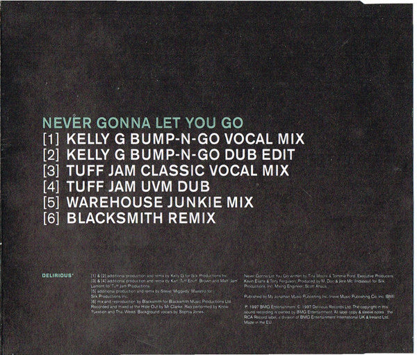 Tina Moore : Never Gonna Let You Go (CD, Single)