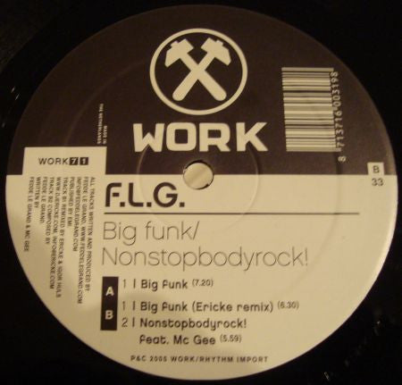 Fedde Le Grand : Big Funk / Nonstopbodyrock! (12")