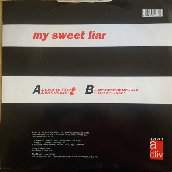 With It Guys : My Sweet Liar (12")