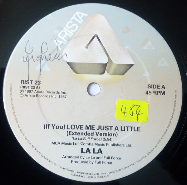 La La : (If You) Love Me Just A Little (12")