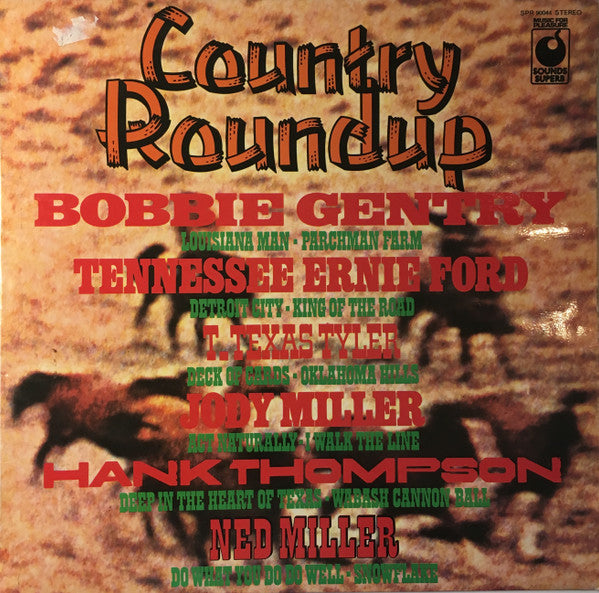Various : Country Roundup (LP, Comp)