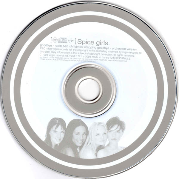Spice Girls : Goodbye (CD, Single, CD1)