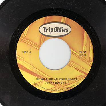 Jerry Butler : He Will Break Your Heart / Thanks To You (7", RE)
