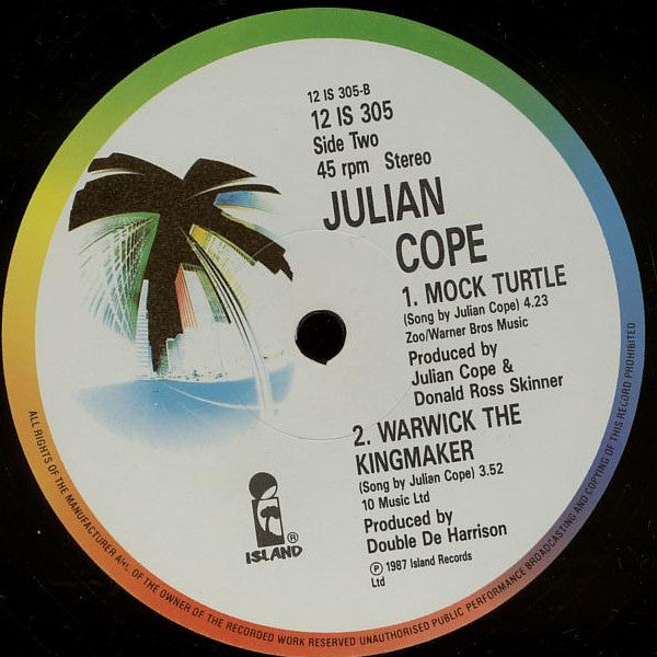 Julian Cope : Trampolene (12", Single)