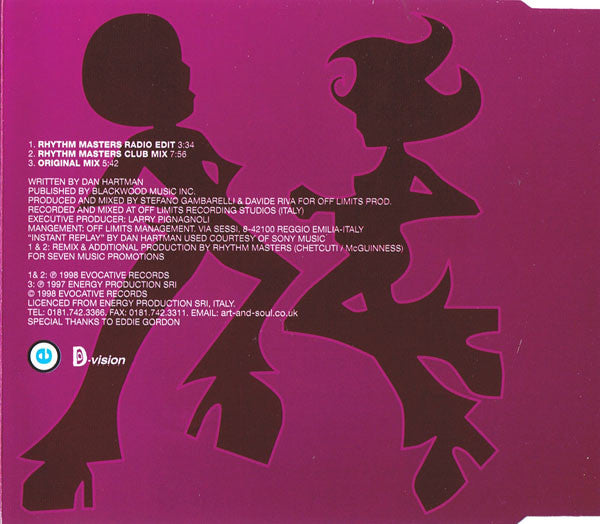Gambafreaks Featuring Paco Rivaz : Instant Replay (CD, Single)