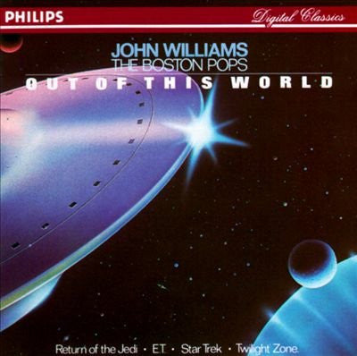 John Williams (4), Boston Pops Orchestra : Out Of This World (CD, Album)