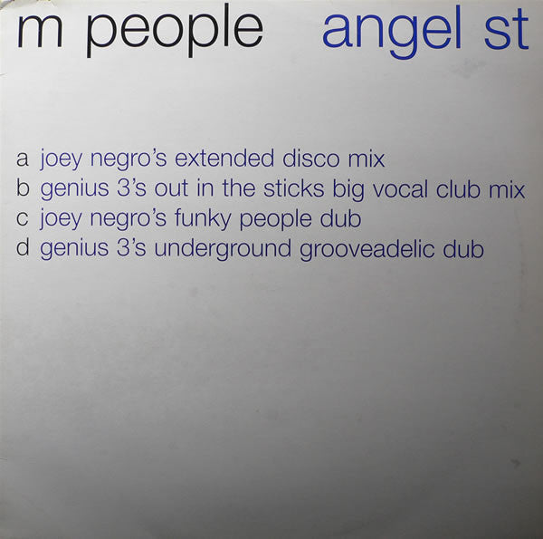M People : Angel St (2x12", Promo)