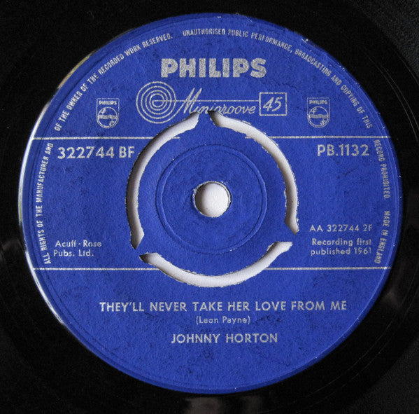 Johnny Horton : Sleepy-Eyed John (7", Single)