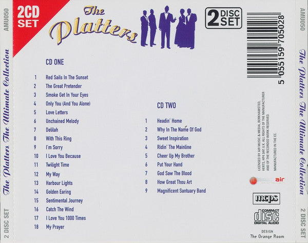 The Platters : The Ultimate Collection (2xCD, Comp)