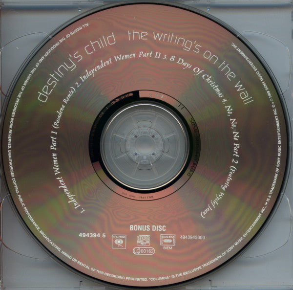 Destiny's Child : The Writing's On The Wall (2xCD, Album)