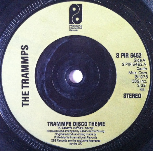 The Trammps : Trammps Disco Theme (7", Inj)