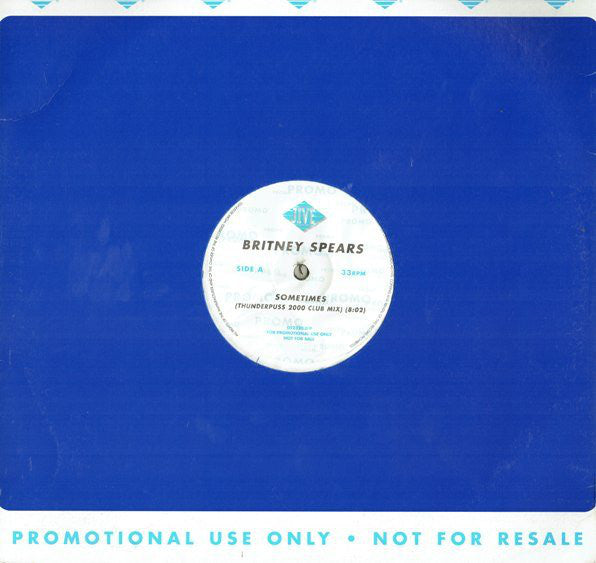 Britney Spears : Sometimes (12", Promo)