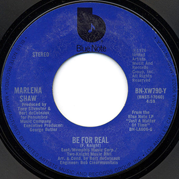 Marlena Shaw : It's Better Than Walkin' Out (7", Single)