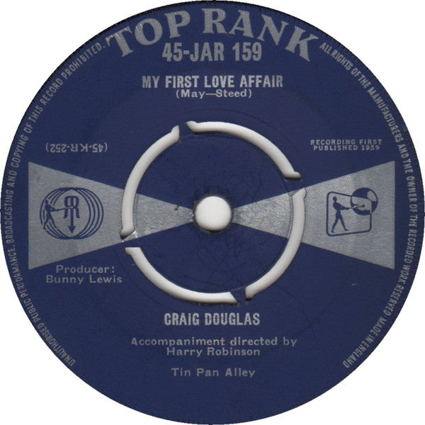 Craig Douglas (2) : Only Sixteen  (7", Single, 4-P)