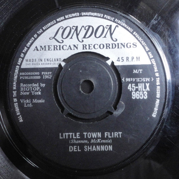 Del Shannon : Little Town Flirt (7", Single)