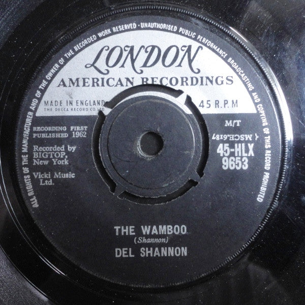 Del Shannon : Little Town Flirt (7", Single)