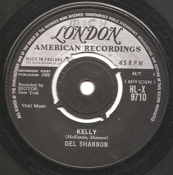 Del Shannon : Two Kinds Of Teardrops (7")
