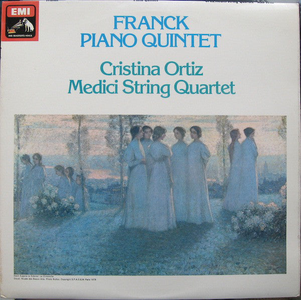 César Franck, Cristina Ortiz, The Medici Quartet : Piano Quintet (LP, Quad)