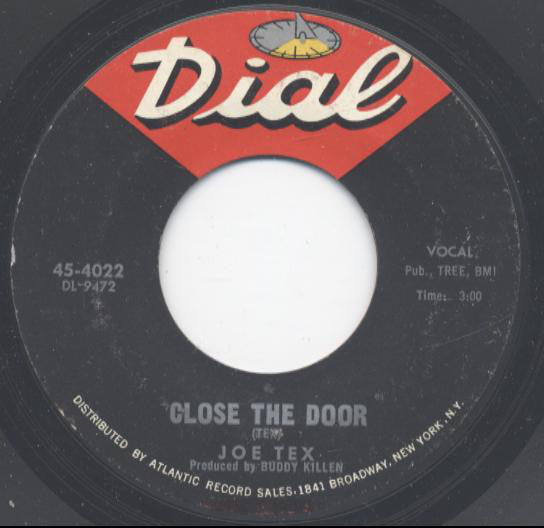 Joe Tex : A Sweet Woman Like You / Close The Door (7")
