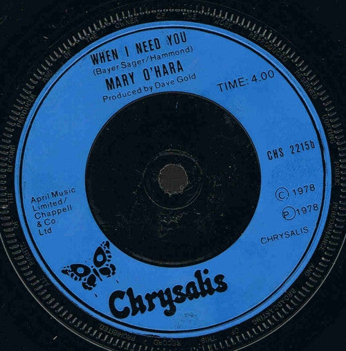 Mary O'Hara : Lord Of The Dance (7")