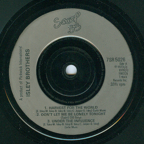 The Isley Brothers : The Isley Brothers (7", Album, Comp)