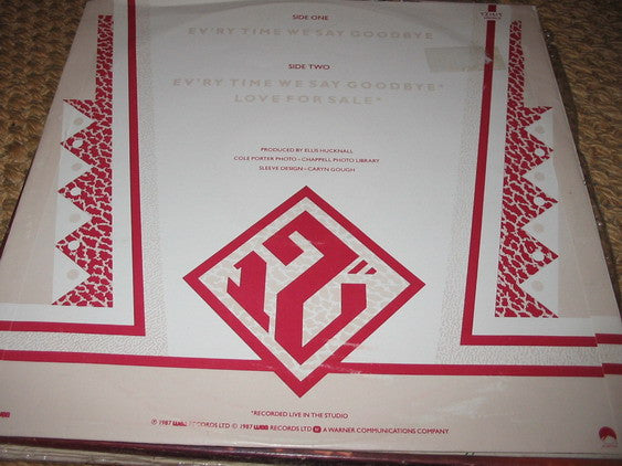 Simply Red : Ev'ry Time We Say Goodbye (12")