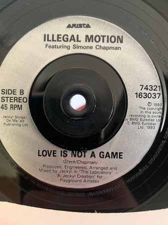 Illegal Motion : Saturday Love (7", Single)