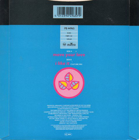 DJ H. Feat. Stefy : Move Your Love (7", Single)