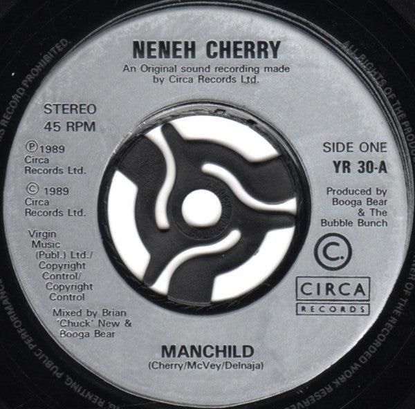 Neneh Cherry : Manchild (7", Single, Inj)